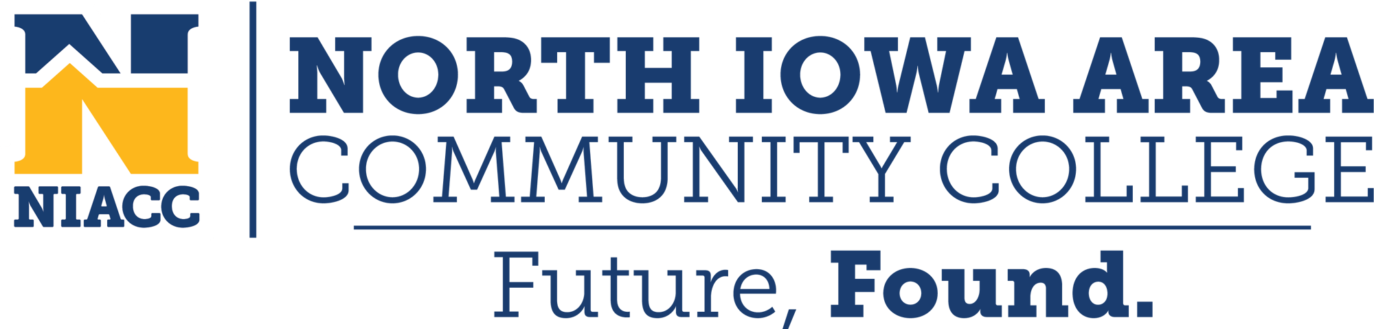 N Full Logo + Future Found - Blue